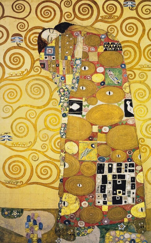 Gustav Klimt Tablouri Canvas The Fulfillment