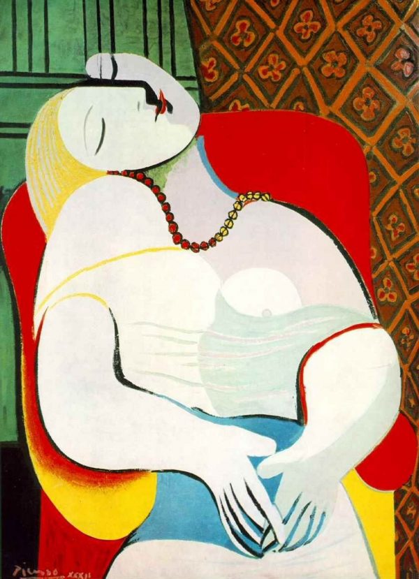 Picasso The Dream tablouri canvas celebre