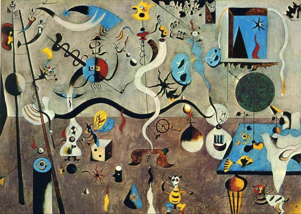 Joan Miro Tablou living arta abstracta 2