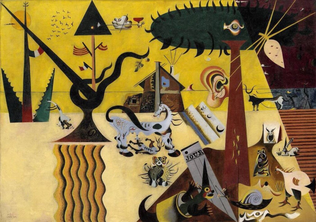Tablou living arta abstracta pamant arat