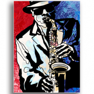 Tablou jazz music, Printly